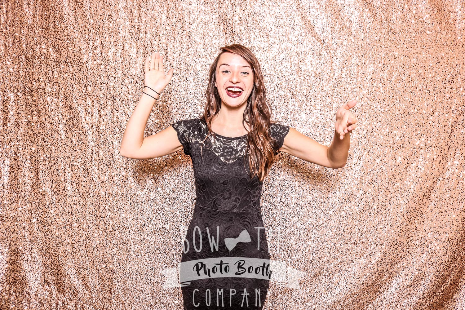 Champagne Sequin Photo Booth Backdrop Buffalo